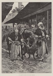 في سوق ألباني
